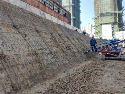 松溪建筑边坡支护